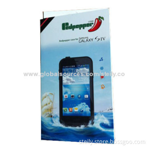 Red Pepper Waterproof and Shockproof Case for Samsung Galaxy S4 i9500, without Logo on Case